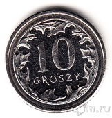 Польша 10 грошей 2011