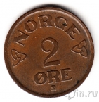 Норвегия 2 оре 1956