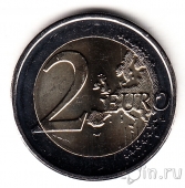 Люксембург 2 евро 2015 Вступления на трон Герцога Генри