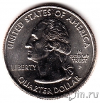 США набор монет 25 центов 1999-2008 50 штатов (P / D)