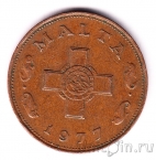 Мальта 1 цент 1977