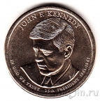 США 1 доллар 2015 №35 Джон Фицджеральд Кеннеди (D)