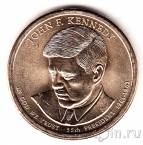 США 1 доллар 2015 №35 Джон Фицджеральд Кеннеди (P)