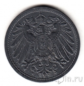Германская Империя 10 пфеннигов 1919