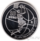 Испания 10 евро 2007 Баскетбол