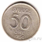 Швеция 50 оре 1956