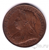 Великобритания 1 фартинг 1895