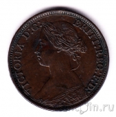 Великобритания 1 фартинг 1866
