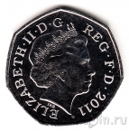 Великобритания набор 29 монет 50 пенсов Олимпиада в Лондоне
