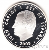 Испания 10 евро 2008 Альфонсо X