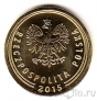 Польша 5 грошей 2015