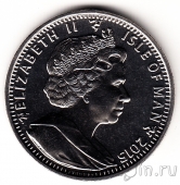 Остров Мэн 1 крона 2015 Битва за Британию
