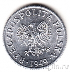 Польша 2 гроша 1949