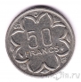 Центральноафриканские штаты 50 франков 1976 (D)