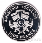 Того 1000 франков 2007 