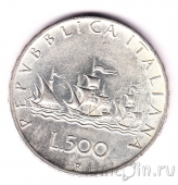 Италия 500 лир 1960