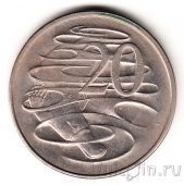 Австралия 20 центов 1966