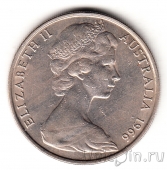 Австралия 20 центов 1966
