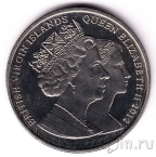 Брит. Виргинские острова 1 доллар 2012 Фехтование