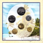 Сейшельские острова набор 6 монет 2004-2010 (в буклете)