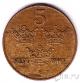 Швеция 5 оре 1940