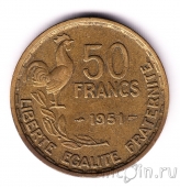 Франция 50 франков 1951