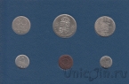 Швеция набор 6 монет 1973
