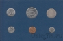 Швеция набор 6 монет 1977