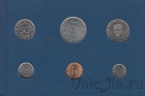 Швеция набор 6 монет 1978