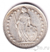 Швейцария 1/2 франка 1948