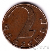 Австрия 2 гроша 1935