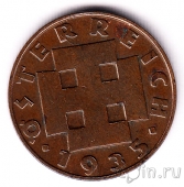 Австрия 2 гроша 1935