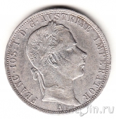 Австро-Венгрия 1 флорин 1858 (A)