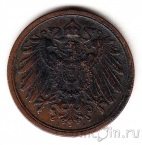 Германия 2 пфеннига 1912 (A)
