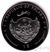 Палау 1 доллар 2008 Черепаха