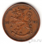 Финляндия 10 пенни 1927