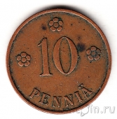 Финляндия 10 пенни 1928