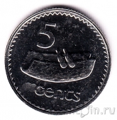 Фиджи 5 центов 1992