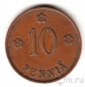 Финляндия 10 пенни 1935
