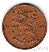 Финляндия 10 пенни 1936