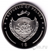 Палау 1 доллар 2008 Осетр