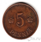 Финляндия 5 пенни 1920