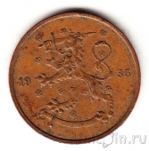 Финляндия 5 пенни 1935