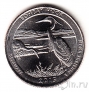 США 25 центов 2015 Bombay Hook (D)