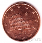 Италия 5 евроцентов 2009