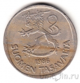Финляндия 1 марка 1986