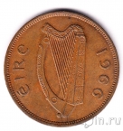 Ирландия 1 пенни 1966