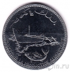 Коморские о-ва 100 франков 2013 Рыбацкое судно