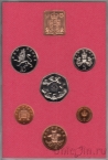 Великобритания набор 6 монет 1973