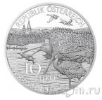 Австрия 10 евро 2015 Бургенланд (серебро)